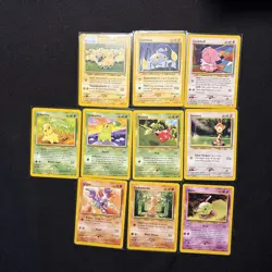 Pokemon Neo Discovery C Lot of 10 Cards WOTC - Image 1