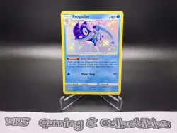 Shiny FROGADIER SV12/SV94 Hidden Fates PACK FRESH Shiny Holo Rare Pokemon Card! - Image 1