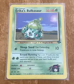Pokemon TCG Erika's Bulbasaur Gym Challenge Card 39/132 - Image 1