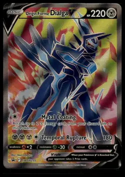 SWSH: Sword & Shield Promo Cards #SWSH255 Origin Forme Dialga V - Image 1