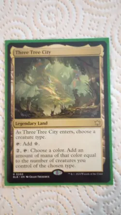 Three Tree City Bloomburrow Magic: The Gathering Card, NM-Mint, English Edition - Image 1