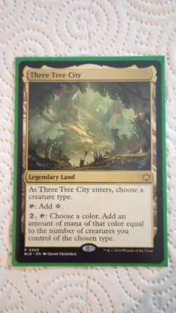 Three Tree City Bloomburrow Magic: The Gathering Card, NM-Mint, English Edition - Image 2