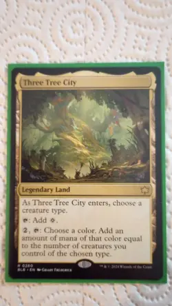 Three Tree City Bloomburrow Magic: The Gathering Card, NM-Mint, English Edition - Image 3