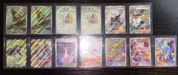 Pokemon TCG Full Arts, Illustration Rares, Black Star Promos Mixed 13 Card Lot - Image 1