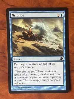 Griptide MTG Magic the Gathering Card NM Near Mint THS - Image 1