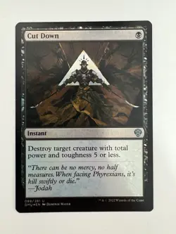 Cut Down Foil MTG Magic the Gathering Card NM Near Mint DMU - Image 1
