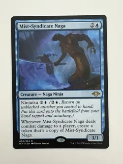 Mist-Syndicate Naga MTG Magic the Gathering Card LP Lightly Played MH1 - Image 1