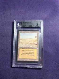 MTG Arabian Nights Elephant Graveyard BGS 9 Mint 1993 - Image 1