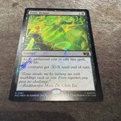Toxic Deluge (Surge Foil) 161 MTG MSC Commander: Marvel Super Heroes Foil NM - Image 1