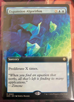 MTG, EXPANSION ALGORITHM (EXTENDED ART) (SOC) (NM OR BETTER CONDITION) - Image 2