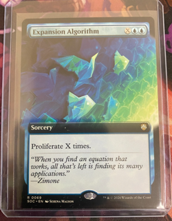 MTG, EXPANSION ALGORITHM (EXTENDED ART) (SOC) (NM OR BETTER CONDITION) - Image 4