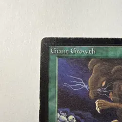 Giant Growth Limited Edition - Beta Edition Regular MP / HP Magic Vintage Old - Image 4