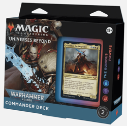 MTG Warhammer 40,000 The Ruinous Powers Commander Deck Sealed - Image 1