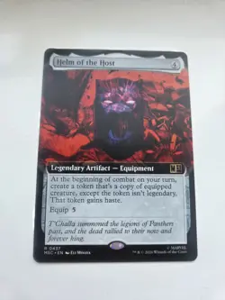 MTG Marvel Super Heroes Helm of the Host non foil 0437 - Image 1