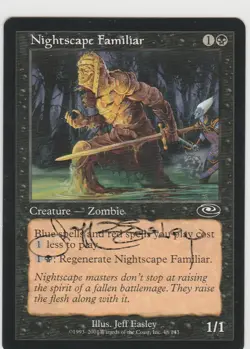 Magic the Gathering ~ Nightscape Familiar ~ M/NM ~ Signed by Artist 1 - Image 1