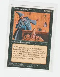 Magic the Gathering ~ MTG ~ 1x Xenic Poltergeist ~ Fourth Edition ~ 4Ed ~ M/NM - Image 1