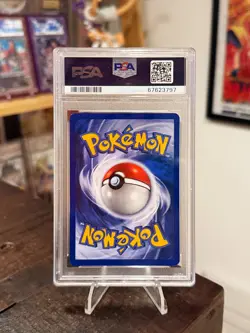 Dragonite 9/165 Expedition Base Set Holo Rare Pokemon TCG PSA 7 - Image 2