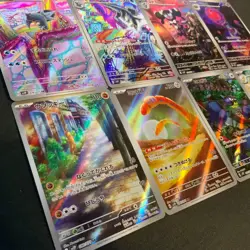 [N/M]Pokemon Card Snow Hazard AR 12 set complete sv2P Japanese - Image 5