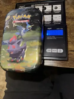 Pokemon Ascended Heroes Mini Tin - 100.04g VERY HEAVY 🔥Possible GOD PACKU!🔥 - Image 1