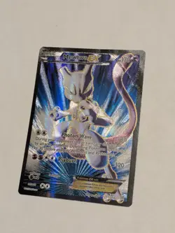 Mewtwo EX 157/162 🌀 Holo Full Art ✨ Ultra Rare | Pokemon TCG ⚡Damaged Crease - Image 2