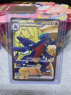 Cynthia's Garchomp ex - 215/182 Destined Rivals Ultra Rare Pokemon TCG NM - Image 1