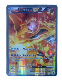 pokemon card CHARIZARD EX HP180 JUMBO RARE FOIL NEW XY121 XXL Oversized - Image 1