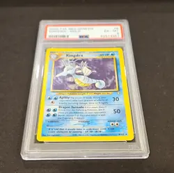 2000 Pokemon Neo Genesis Kingdra Holo Rare #8 Ex-Mt PSA 6 Vintage Excellent-Mint - Image 3