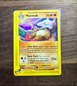 Pokemon TCG EX Dragon 2-Card Lot Marowak 54/147 Ponyta 102/147 English 2002 - Image 1