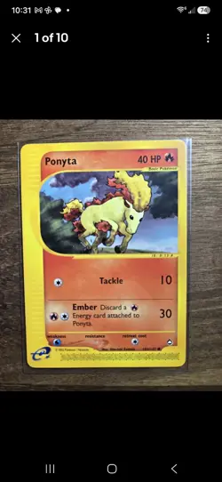 Pokemon TCG EX Dragon 2-Card Lot Marowak 54/147 Ponyta 102/147 English 2002 - Image 2
