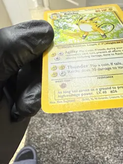 Pokemon Base Set 2 Raichu 16/130 Holo Rare MP-HP - Image 3