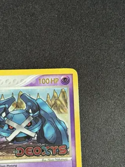 Pokemon Metagross 11/107 EX Deoxys Reverse Holo Stamped LP - Image 3