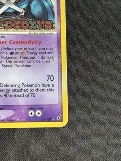 Pokemon Metagross 11/107 EX Deoxys Reverse Holo Stamped LP - Image 4