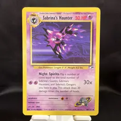 SABRINA'S HAUNTER UNLIMITED GYM HEROS 58/132 UNCOMMON NEAR MINT - Image 2
