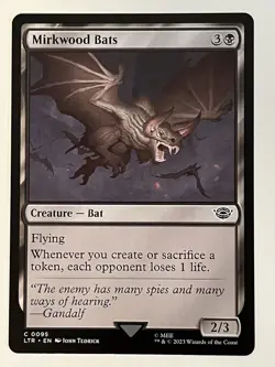 Mirkwood Bats The Lord of the Rings Non-Foil Regular MTG NM - Image 1
