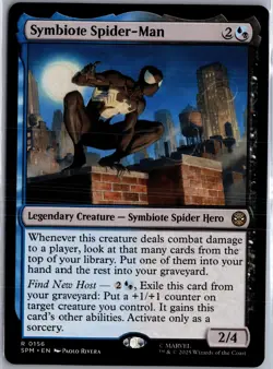 Symbiote Spider-Man 156 MTG Marvel's Spider-Man Non-Foil NM/M - Image 1
