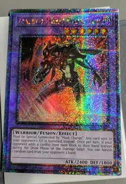 Yu-Gi-Oh Masked Hero Dark Law ROA1 EN025 Quarter Century Secret Rare NM QCR - Image 1