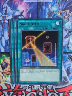 Yu-Gi-Oh x3 Night Beam MAGO - EN147 Ultra Rare 1st Edition NM - Image 1