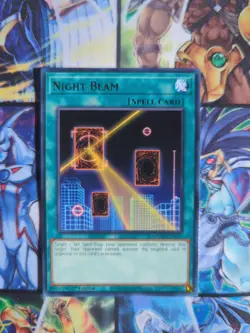 Yu-Gi-Oh x3 Night Beam MAGO - EN147 Ultra Rare 1st Edition NM - Image 4