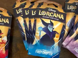 Disney Lorcana The First Chapter Booster Pack (12) And Starter Decks (3) Lot - Image 4