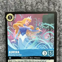 Disney Lorcana First Chapter Aurora Dreaming Guardian 139/204 Super Rare NM - Image 3