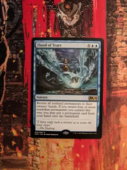 MTG Card : (1x) Flood of Tears (Core Set 2020) - Image 1