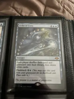 Echo of Eons Modern Horizons Regular - MtG Magic the Gathering - Blue Card Draw - Image 1