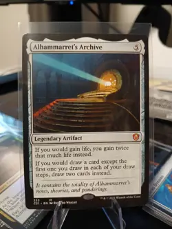 Alhammarret's Archive Commander 2021 MTG Magic the Gathering Card - Image 1