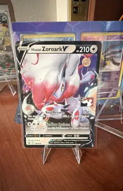 Hisuian Zoroark V 146/196 Prize Pack Series Cards Holo - Image 1