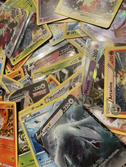 Massive 1000 Pokemon Card Lot - Over 100 Foils, V's, EX's - NO ENERGY TRAINERS - Image 2