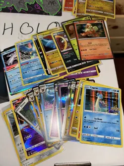 Massive 1000 Pokemon Card Lot - Over 100 Foils, V's, EX's - NO ENERGY TRAINERS - Image 3