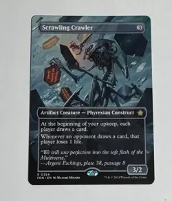 Scrawling Crawler (Borderless, #354) Magic the Gathering ~Fast Shipping~ - Image 1