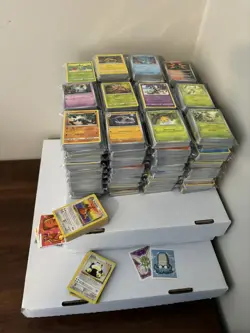 Pokemon TCG Cards Bulk Lot of 500 Cards - Rare+UC+Common- No Energy/Trainers - Image 1