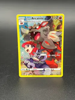 Pokemon Card- Hisuian Arcanine TG08/TG30- Lost Origin Trainer Gallery- NM - Image 1