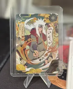 Naruto Kayou English NREA02 CR-004L5 Jiraiya CP Full Art Foil Card NM/M - Image 1